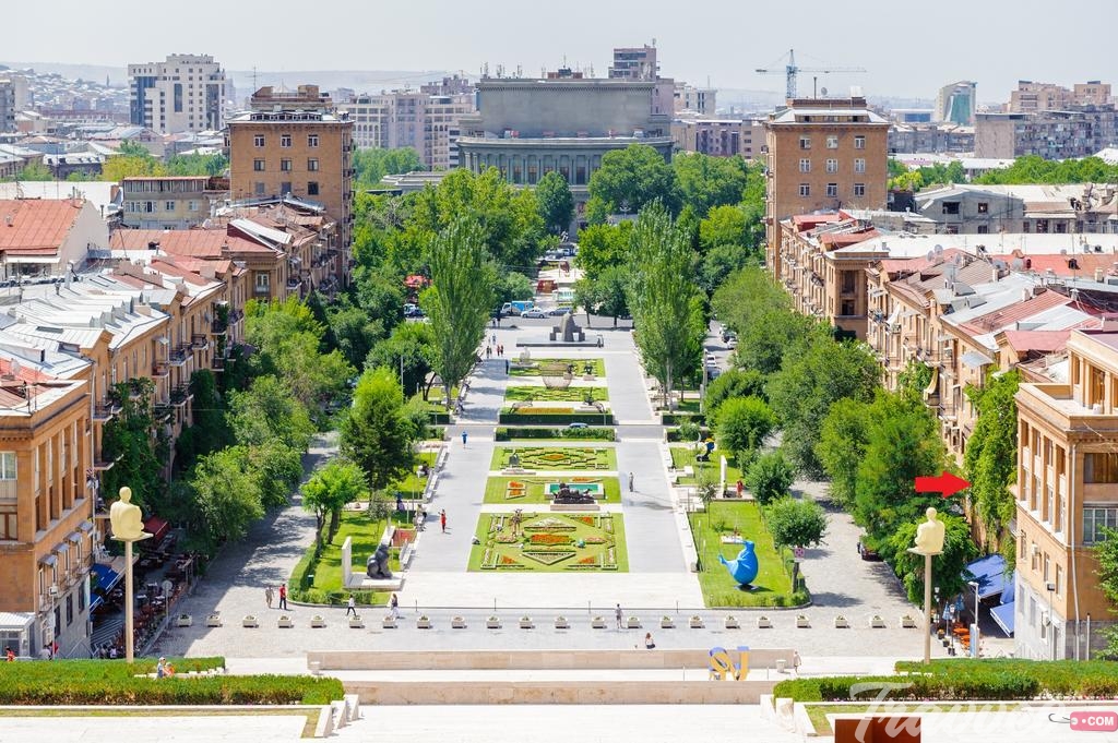 مركز المدينة في يريفان