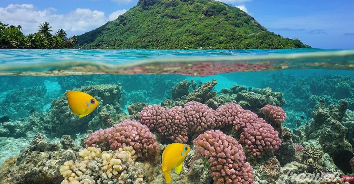Tourist attractions in french Polynesia