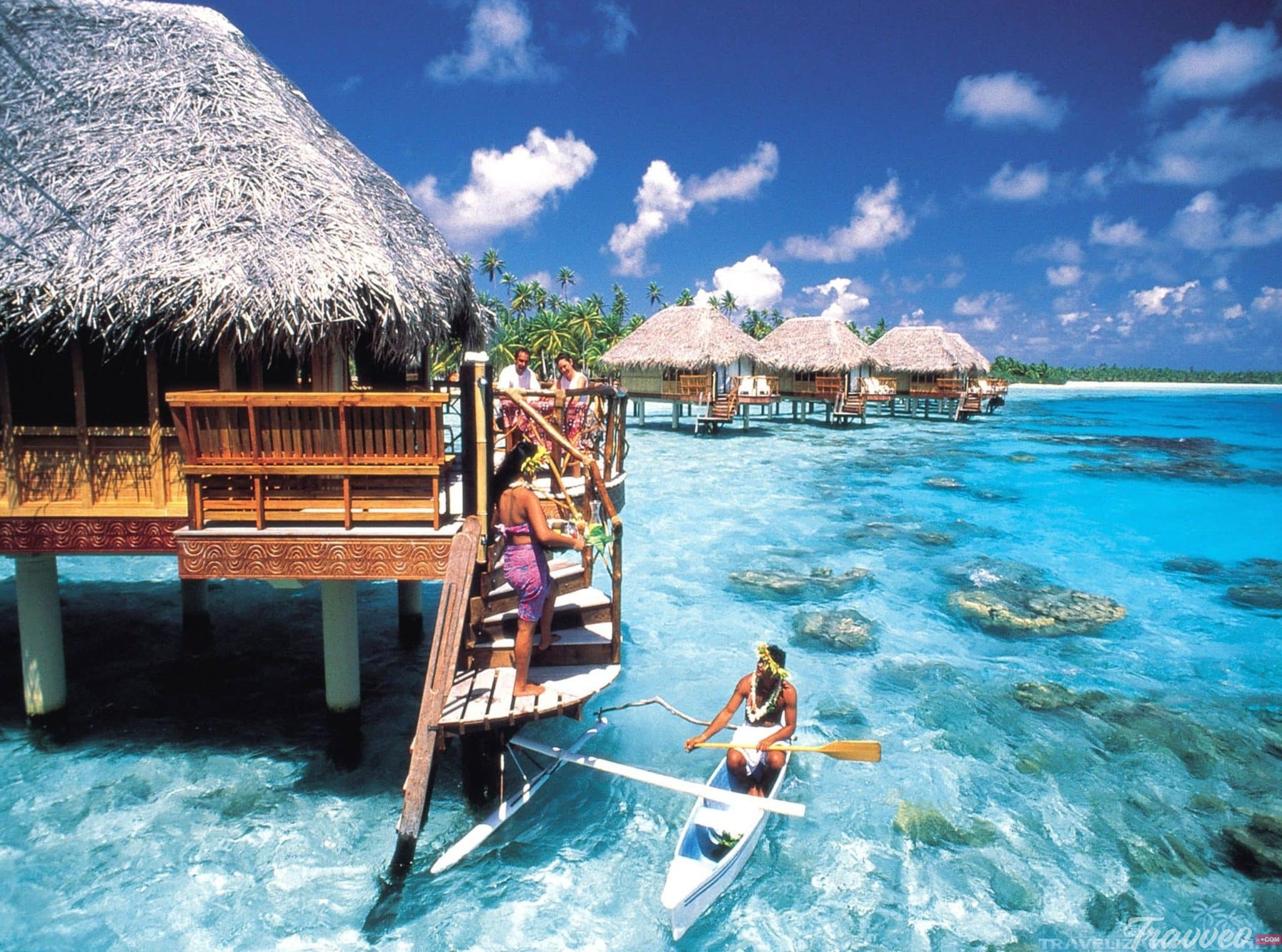 Tourist attractions in french Polynesia