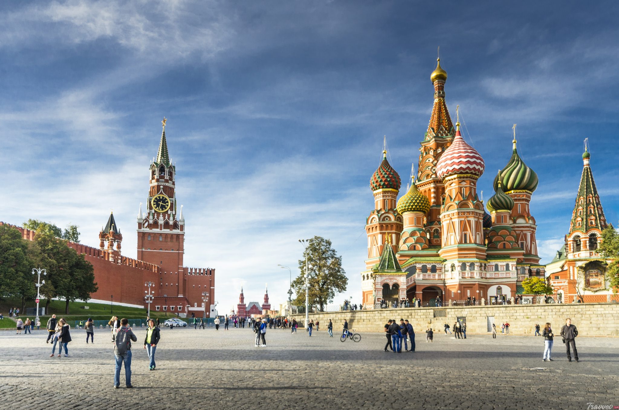 السياحة في الساحة الحمراء قلب موسكو
