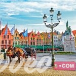 تكلفة السياحة في مدينة بروج بلجيكا